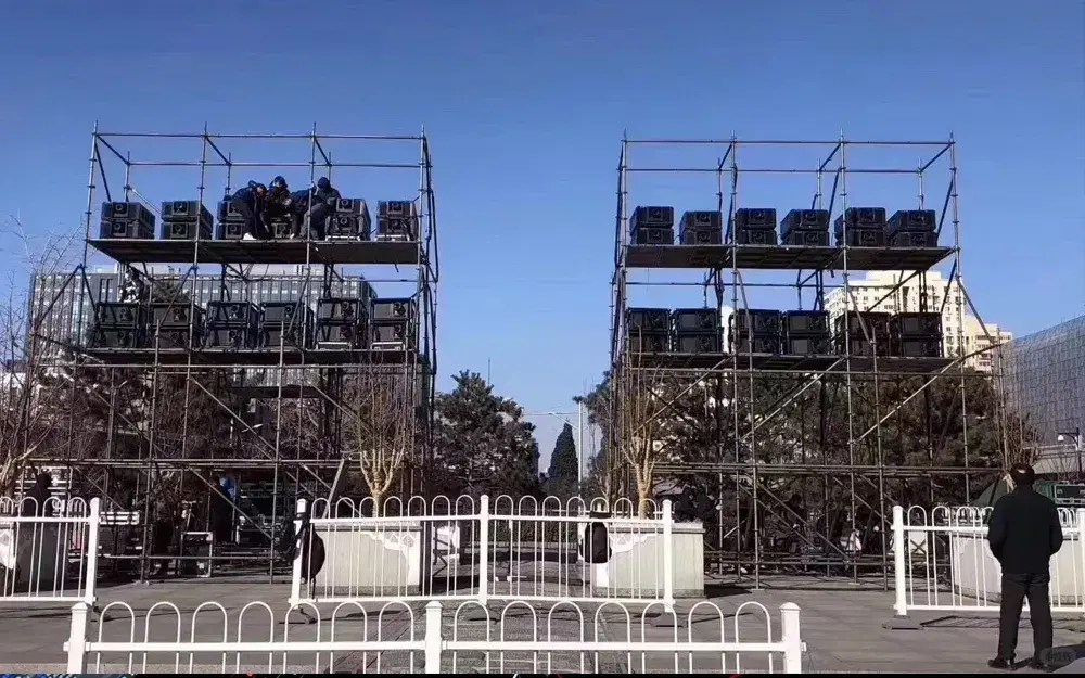 موقع تركيب جهاز عرض ليزر خارجي خارجي وتشغيله