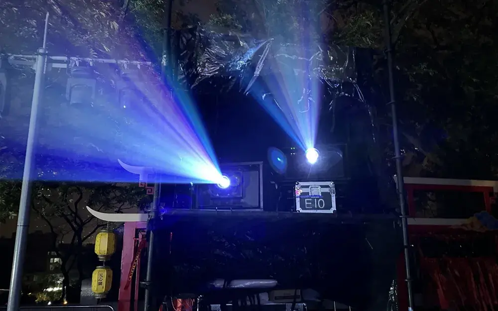 عرض حائط الإسقاط بالليزر