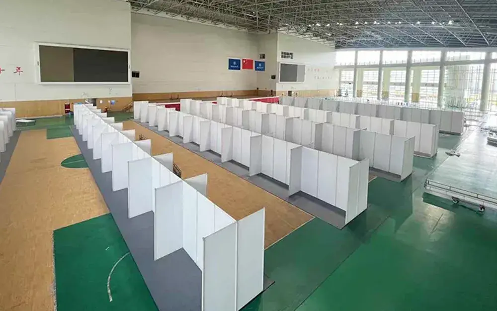 Tablero de exposición zona de exposición